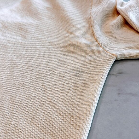 Vintage Classics Mens light Yellow Golf Cardigan Pebble Beach USA Made (READ) - Picture 13 of 13